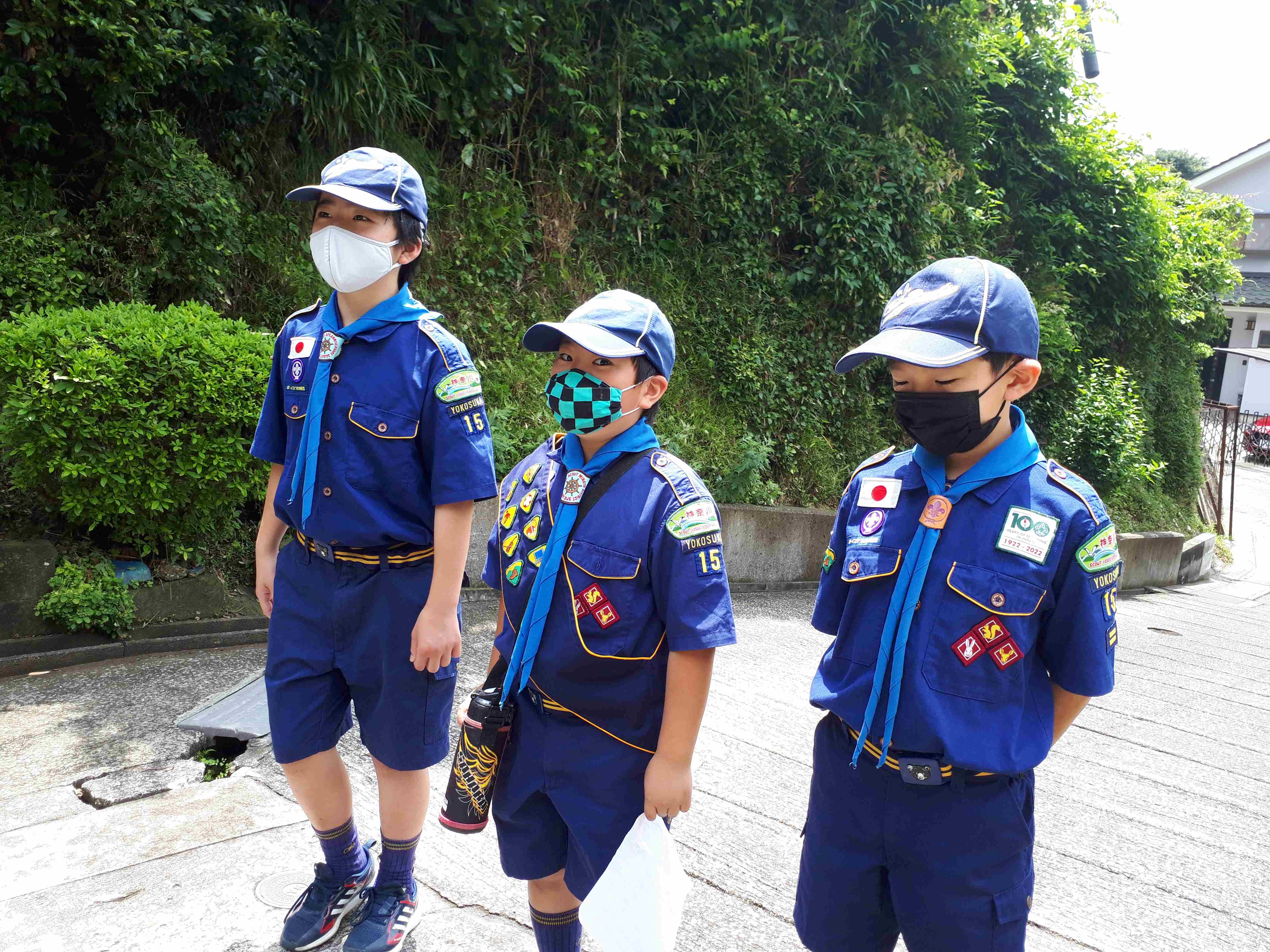 ボーイスカウト制服セット（ビーバー隊用） 正しく